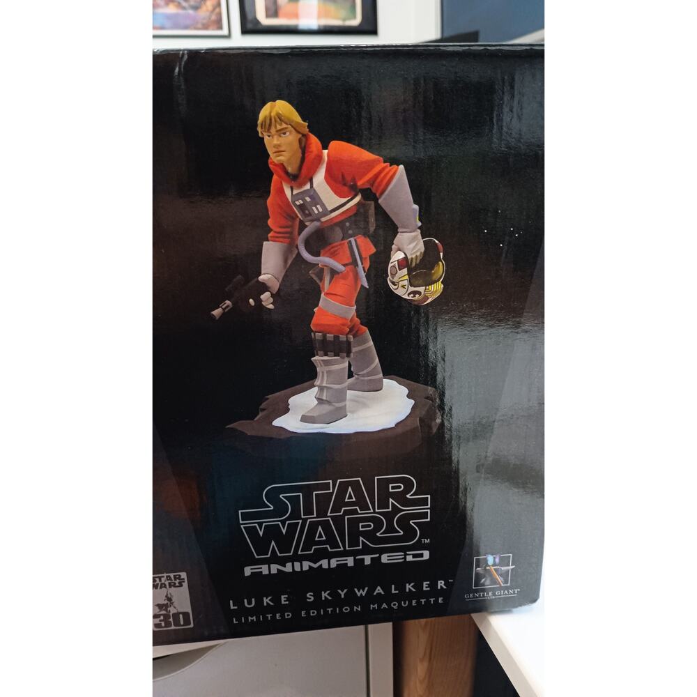 Gentle Giant Star Wars Animated Limited Maquette Luke Skywalker 4122/4500